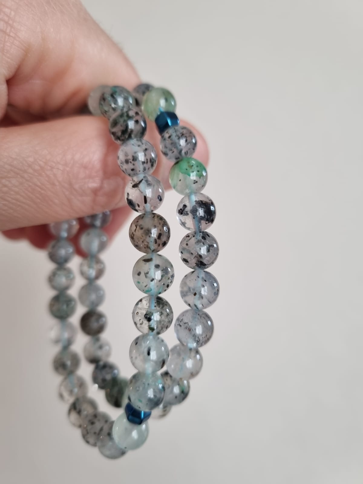 Krizokol 6mm Doğal Taş Bileklik