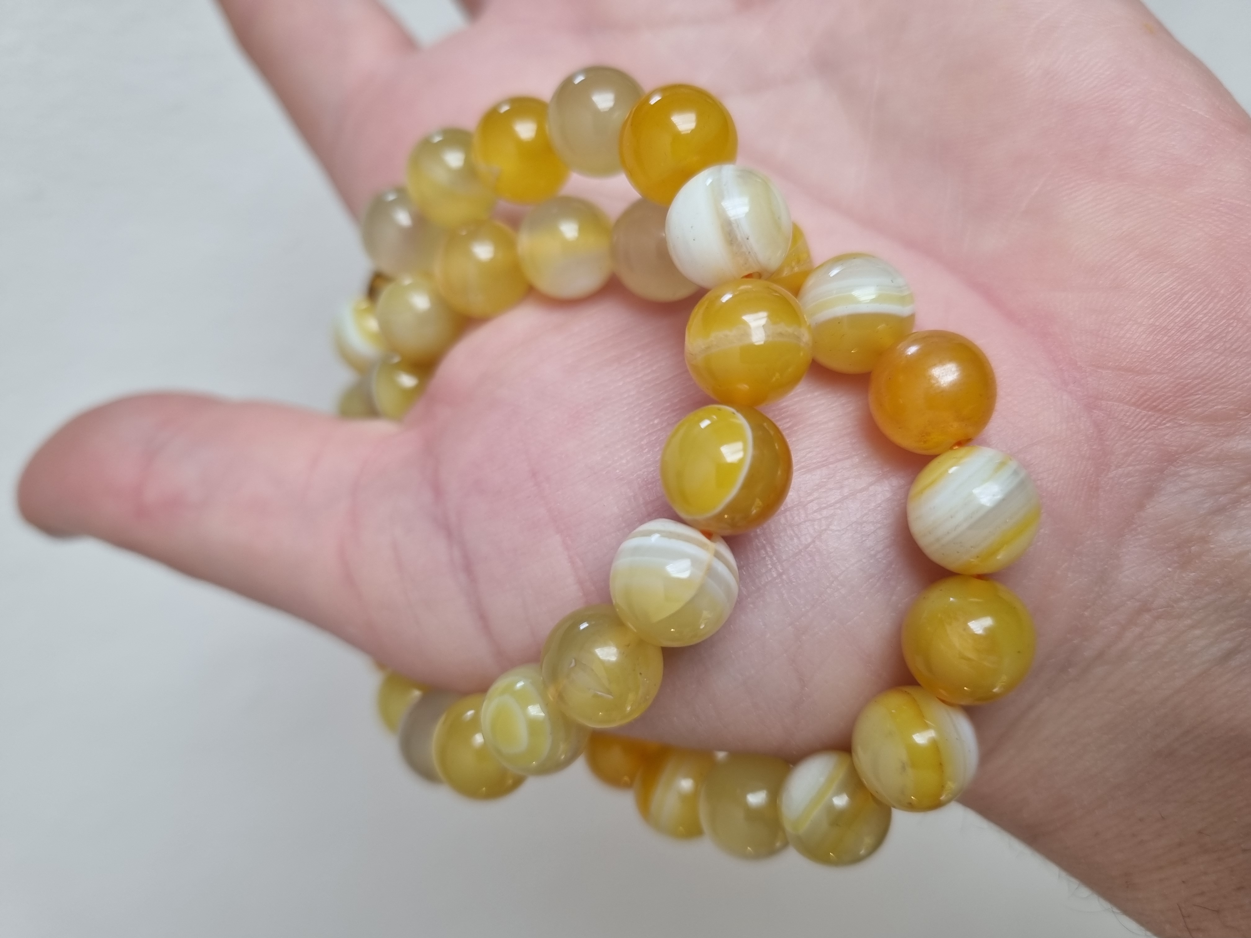 Yellow Akik 10mm