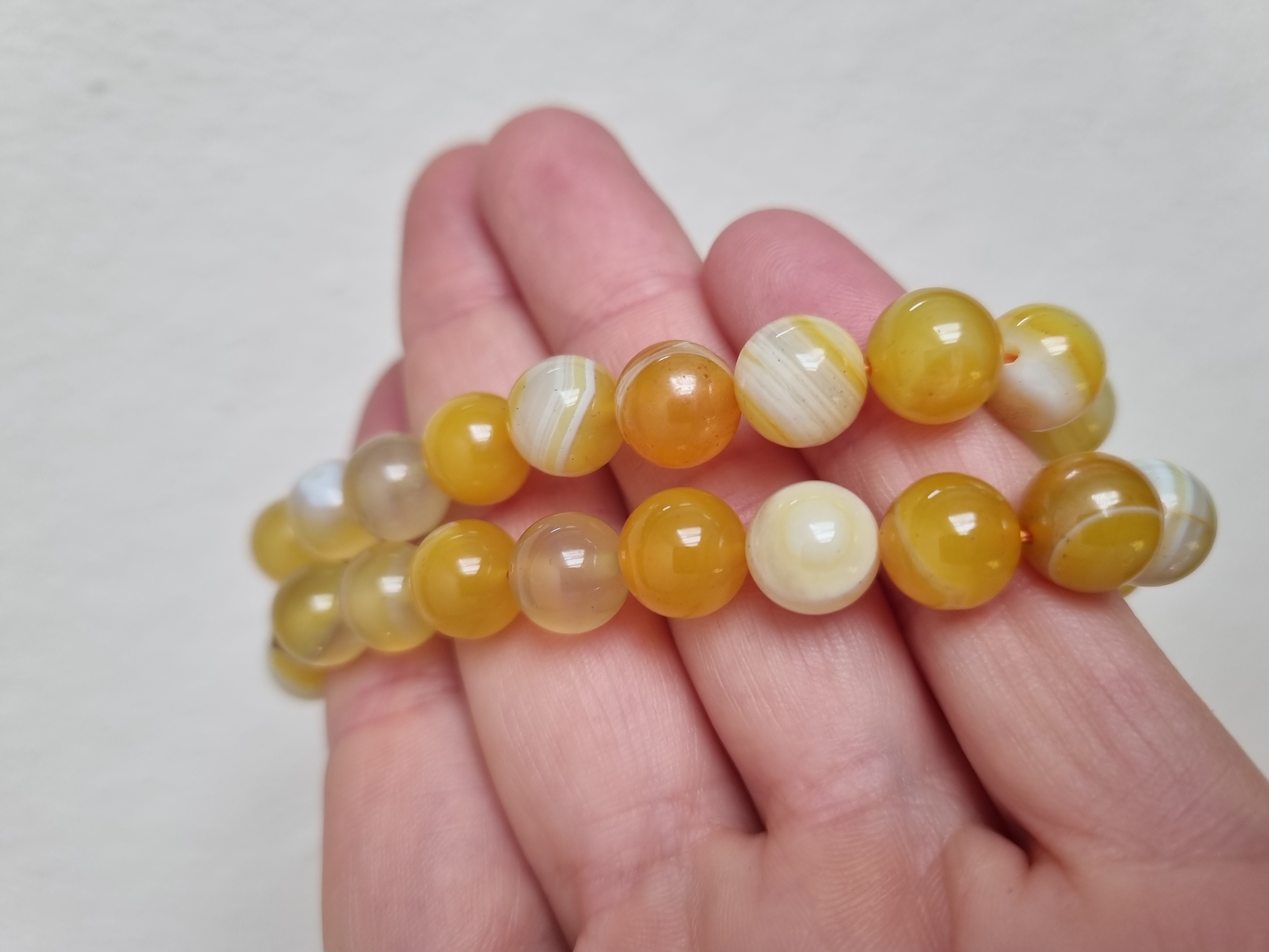 Yellow Akik 10mm