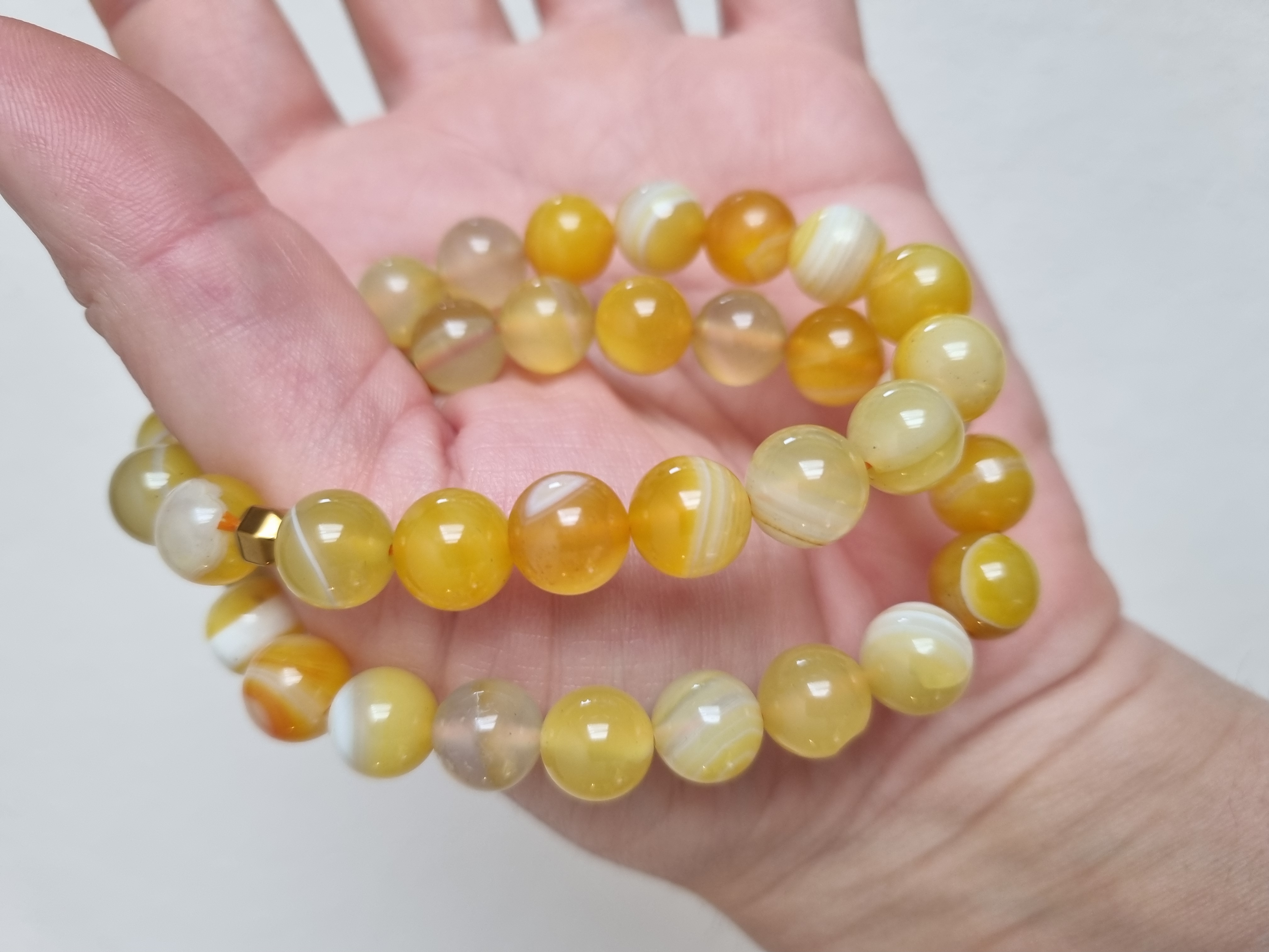 Yellow Akik 10mm