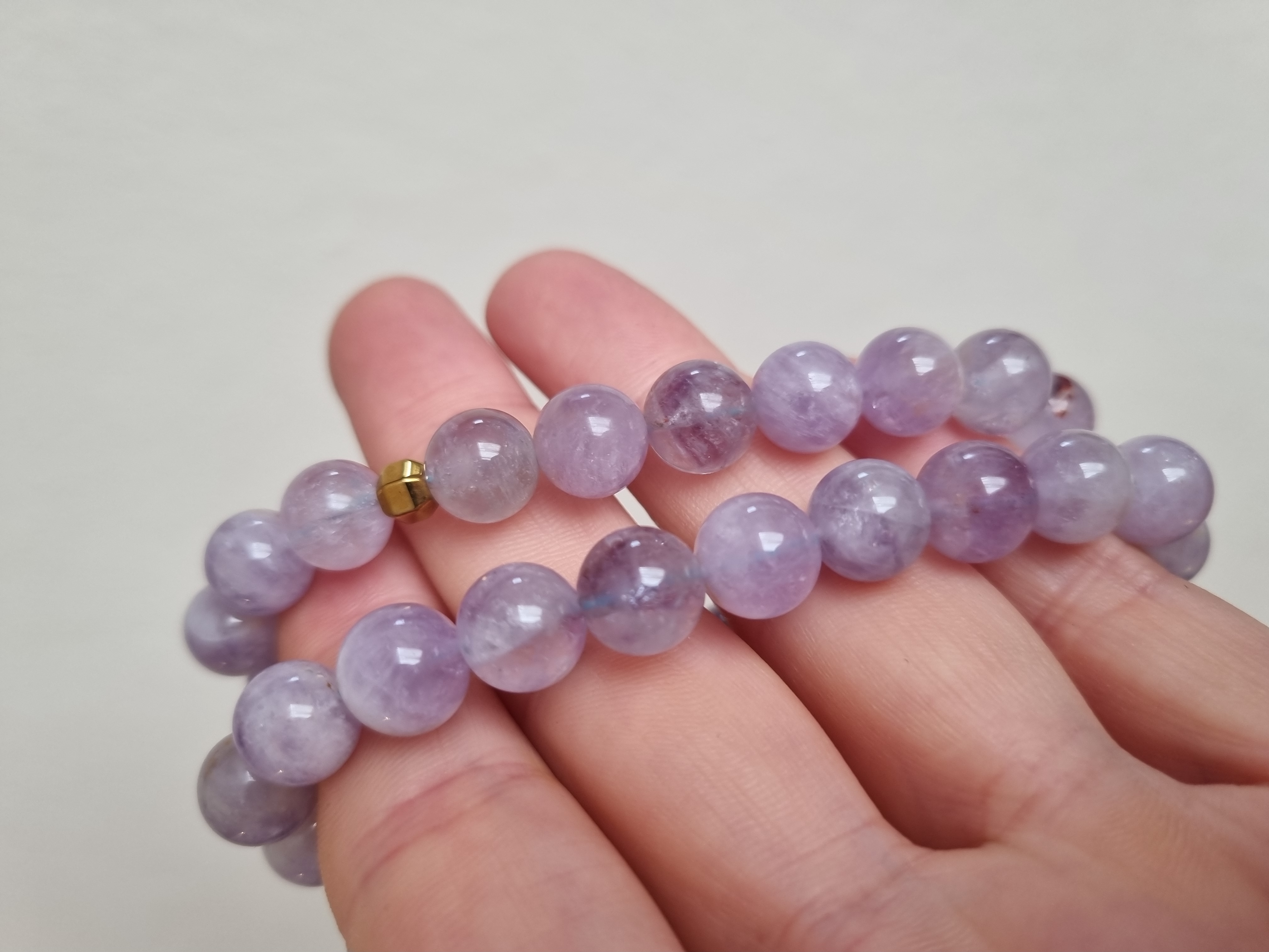Kunzit 10mm Aşk Taşı