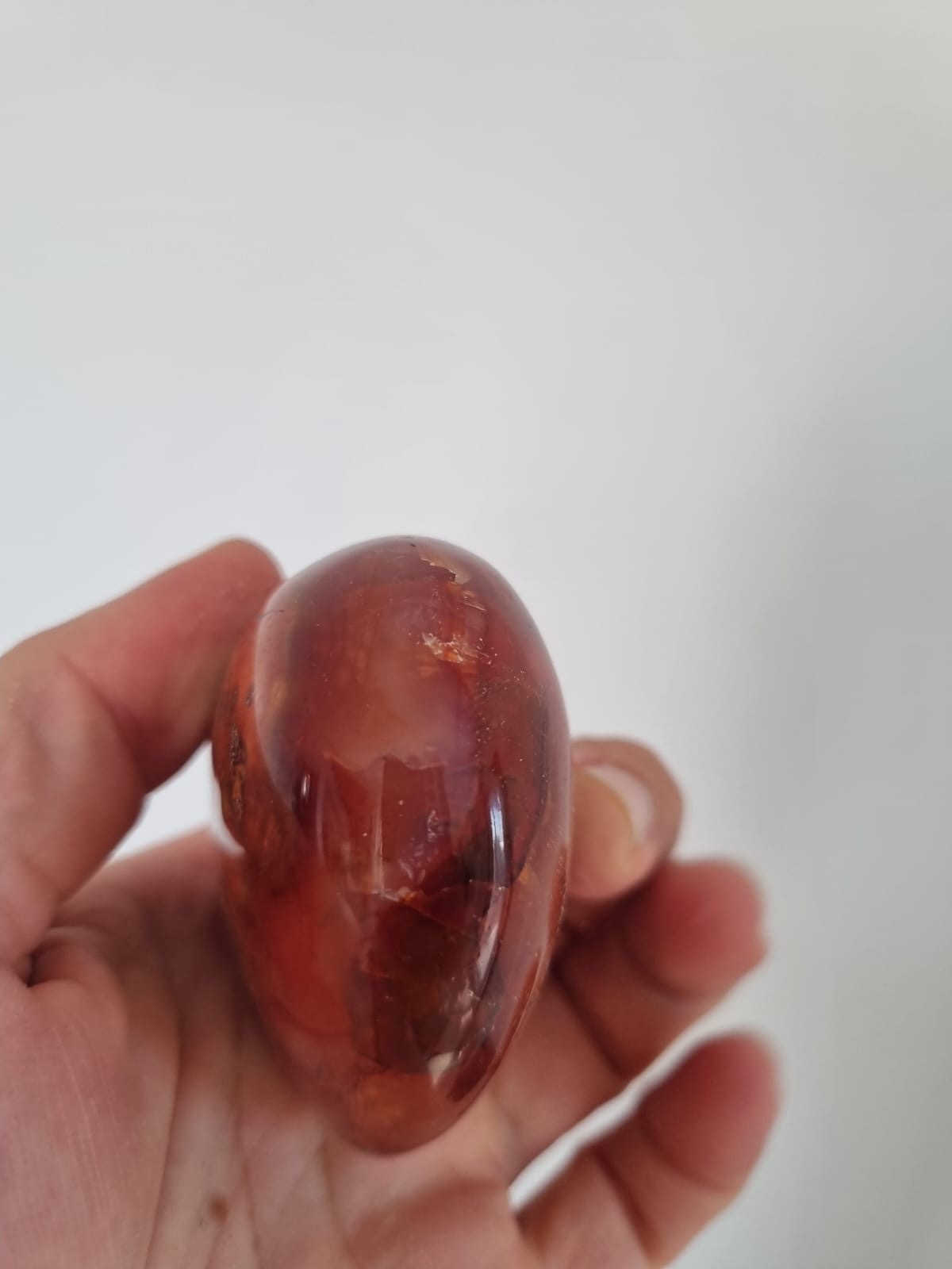 Akik Kızıl Kalp 240gr