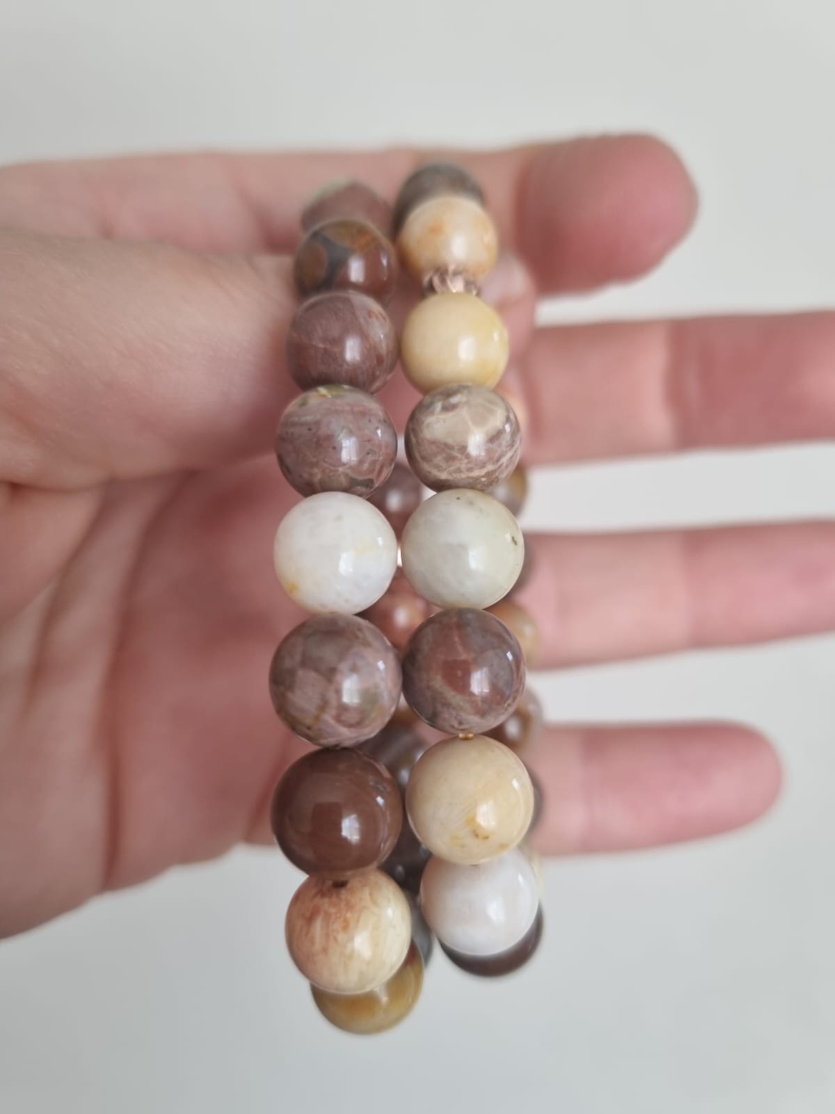 Fosil Mercan 10mm Doğal Taş Bileklik