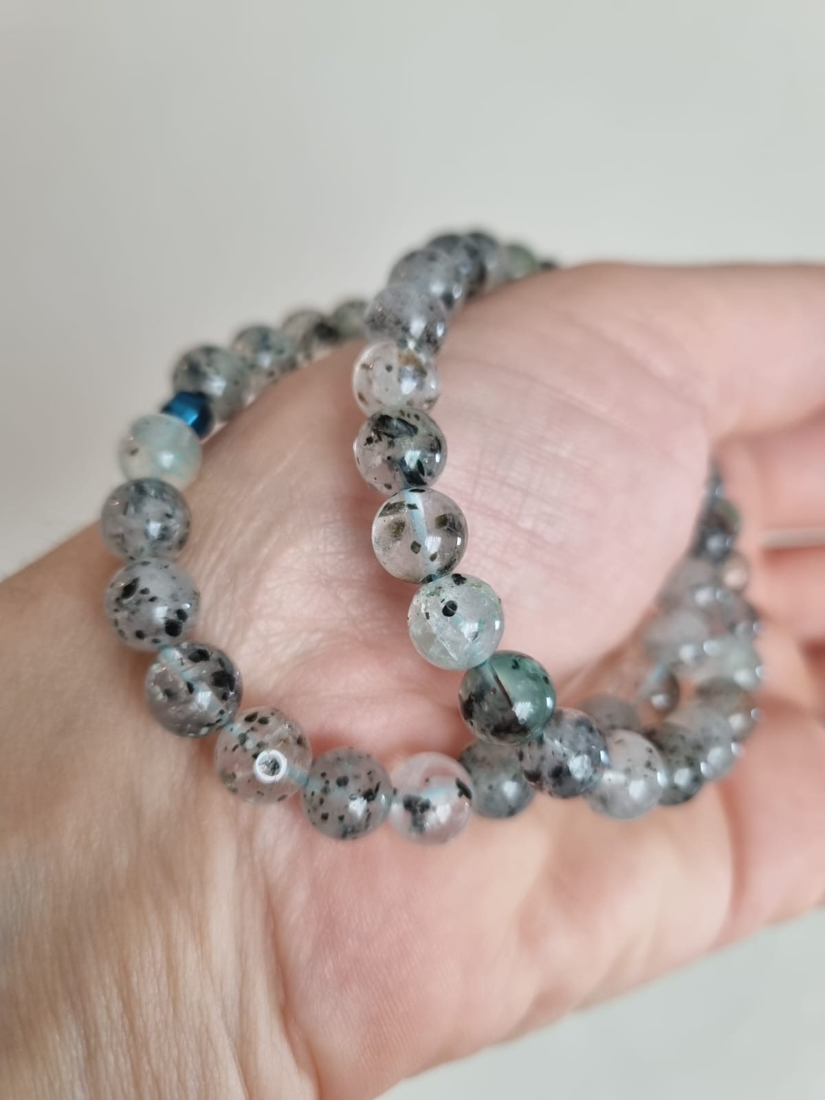 Krizokol 6mm Doğal Taş Bileklik