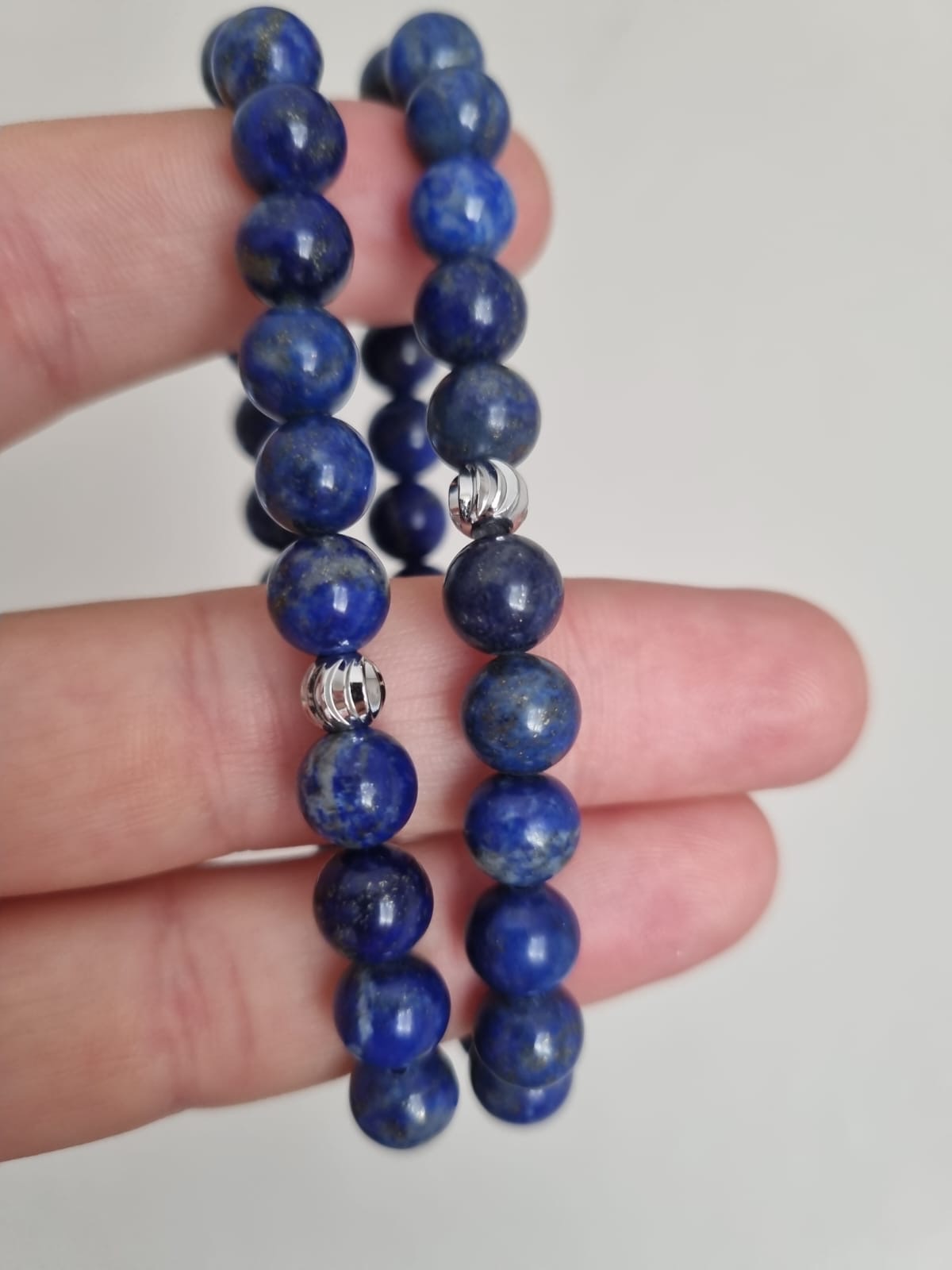 Lapis Lazuli 6mm Doğal Taş Bileklik