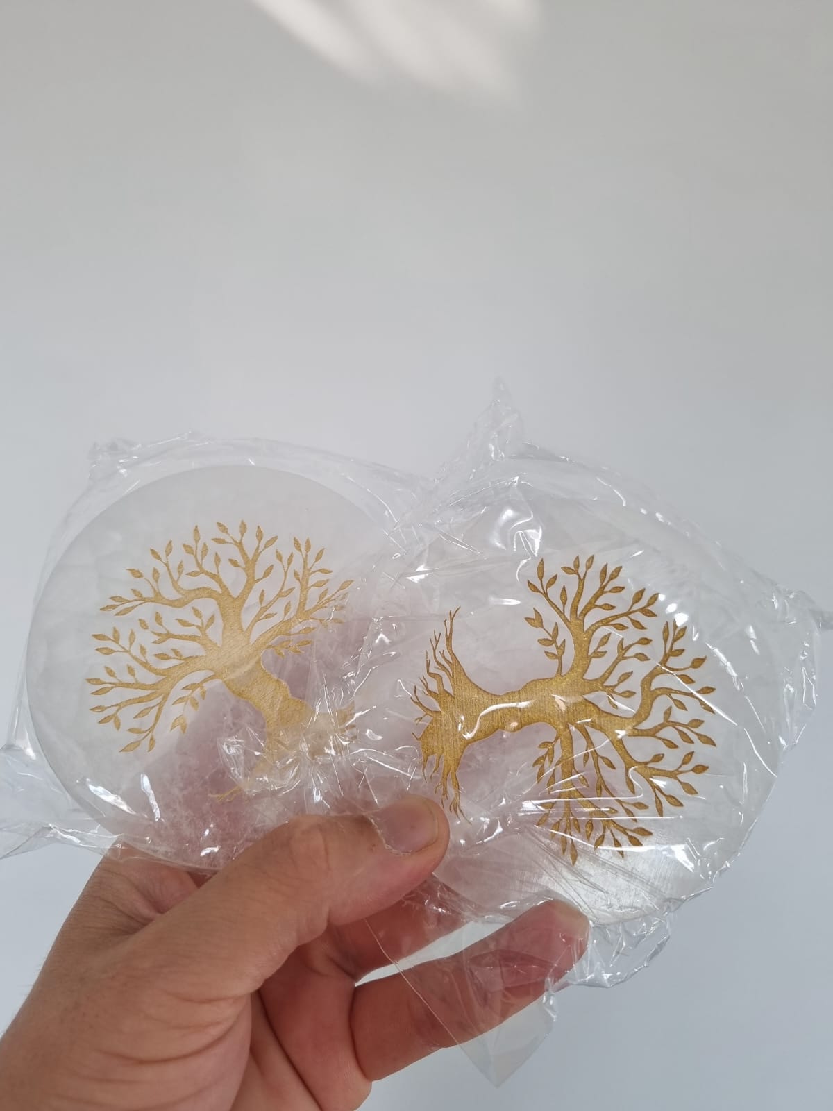 Selenit Handmade Ağaç Plaka Saf