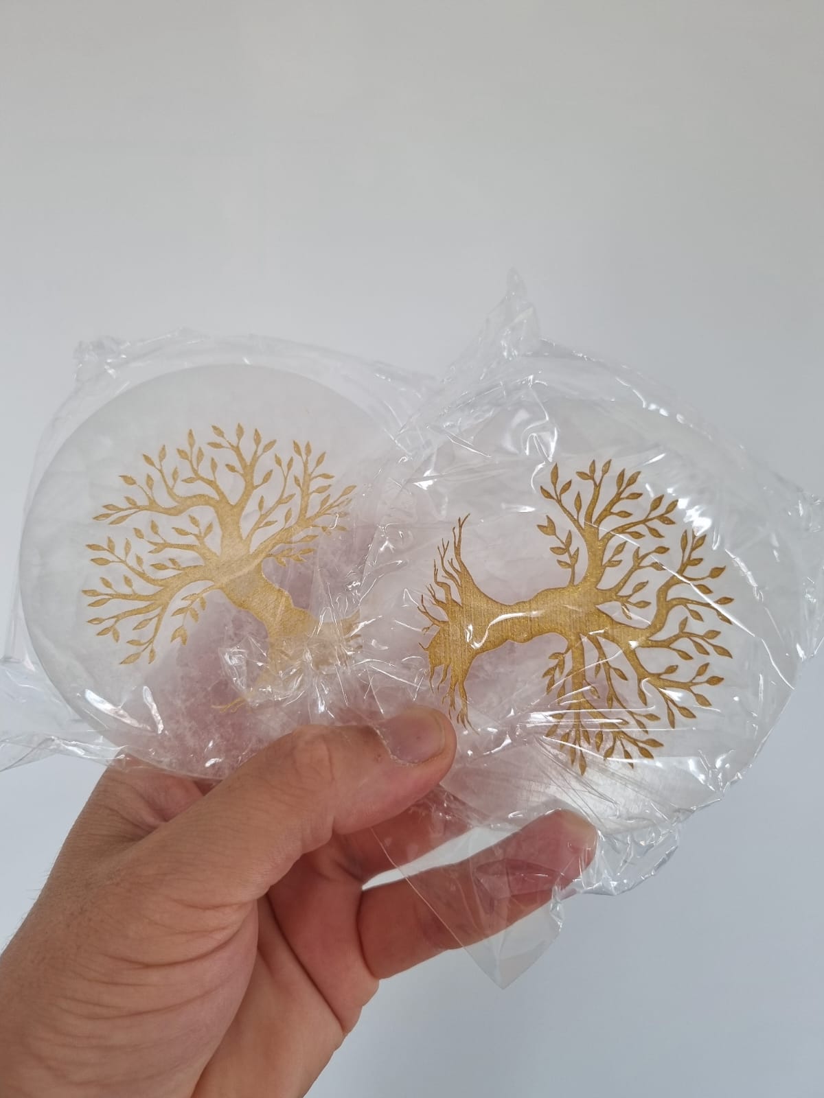 Selenit Handmade Ağaç Plaka Saf