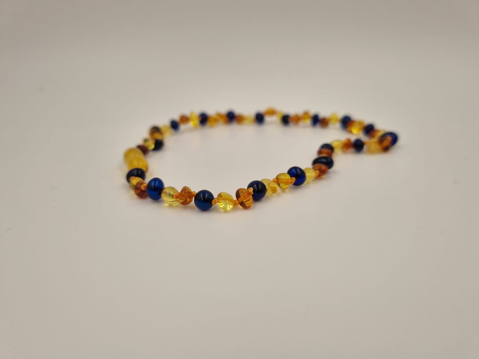 Kehribar Bebek Mavi Kehribarlı Baltık