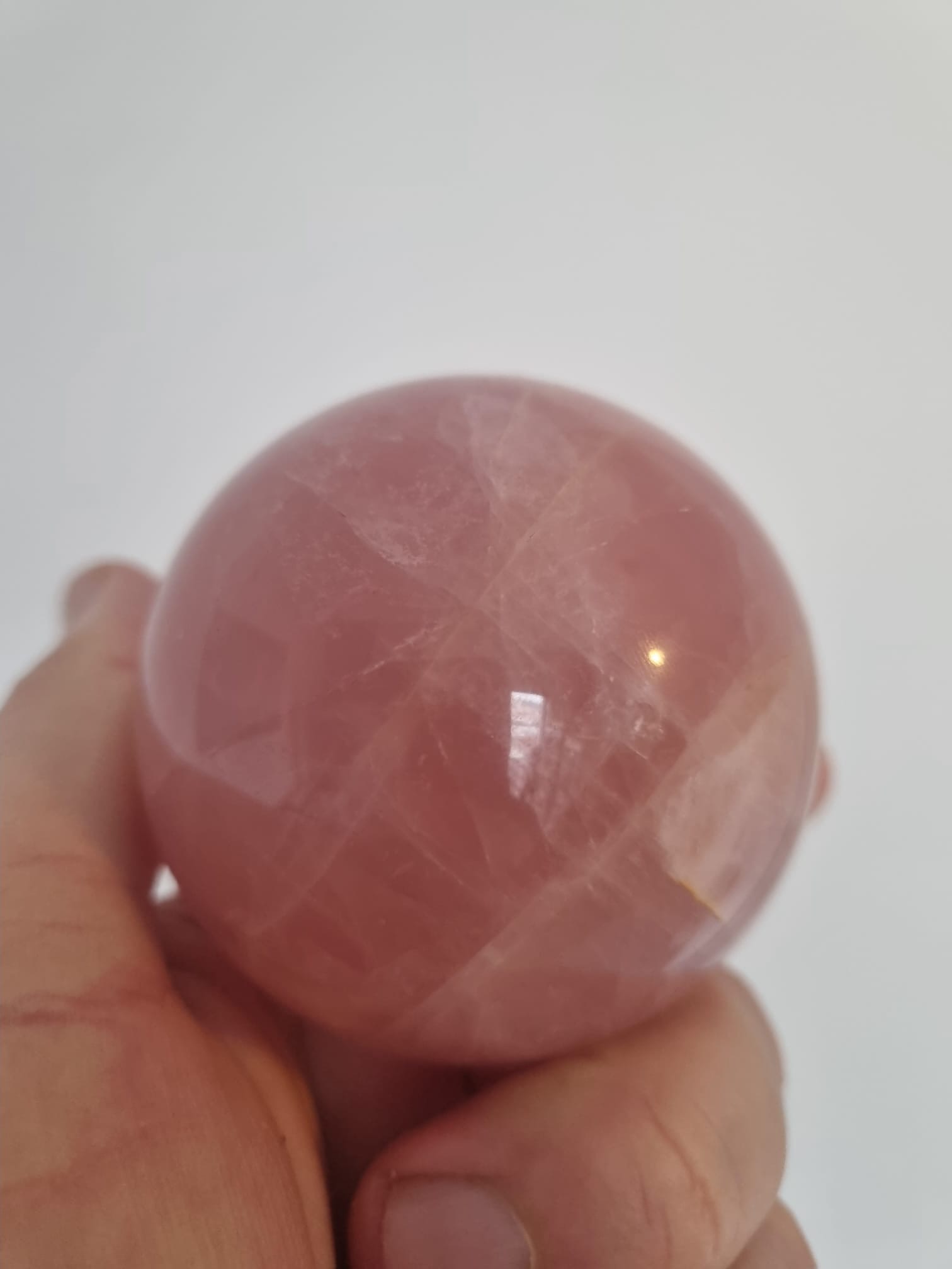 PEMBE KUVARS KÜRE — Sevginin Kalbi, Evin Işığı