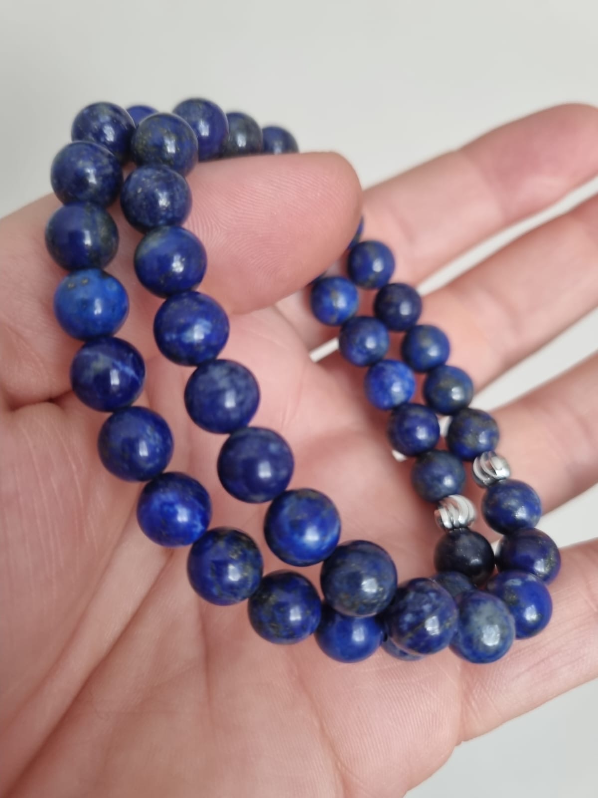 Lapis Lazuli 6mm Doğal Taş Bileklik