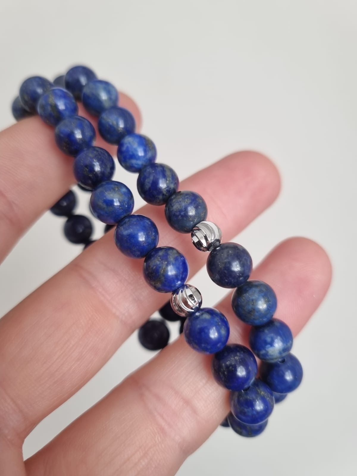 Lapis Lazuli 6mm Doğal Taş Bileklik
