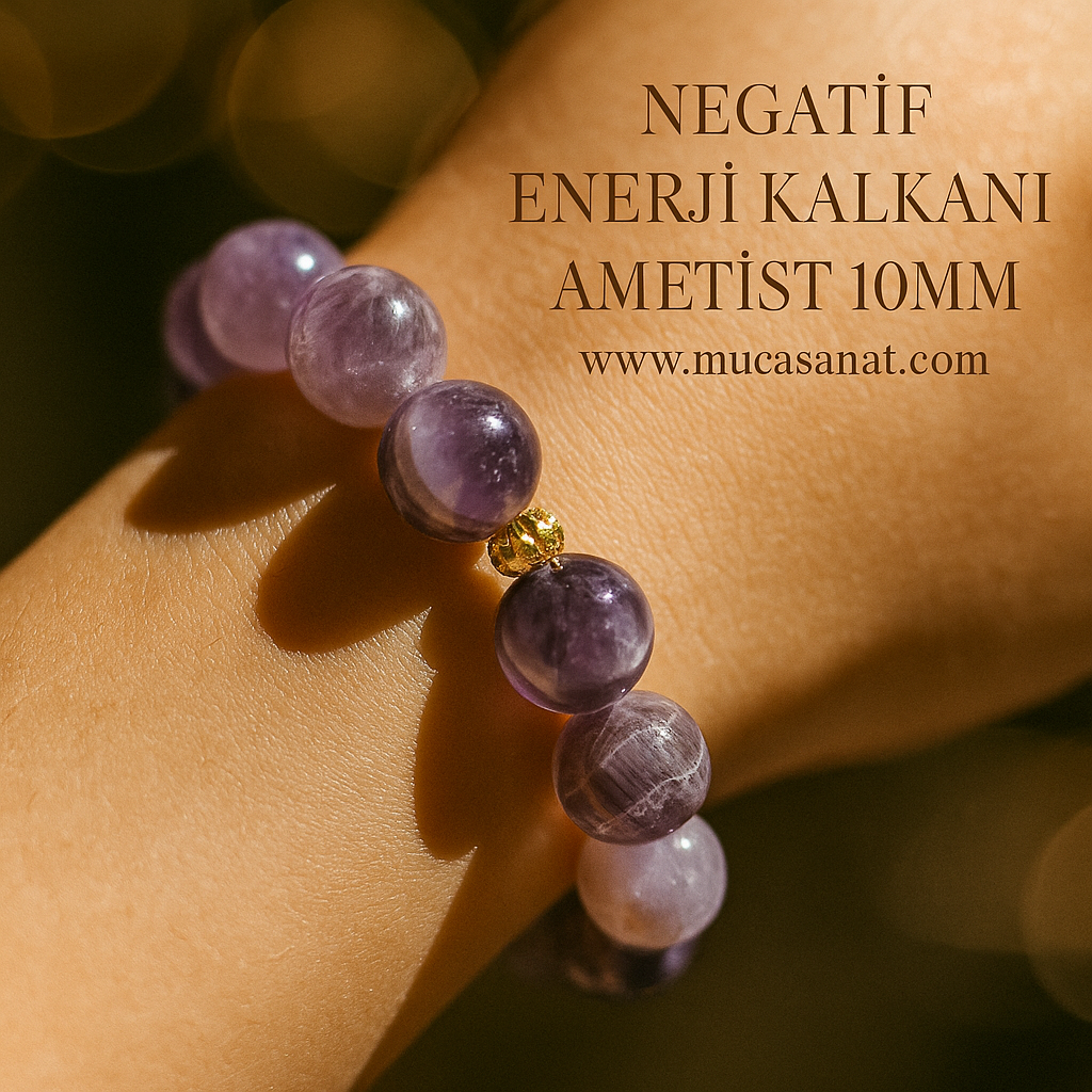 Ametist 10mm Negatif Enerji Dönüşümü