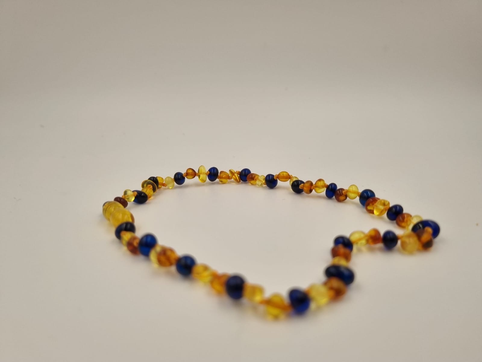 Kehribar Bebek Mavi Kehribarlı Baltık