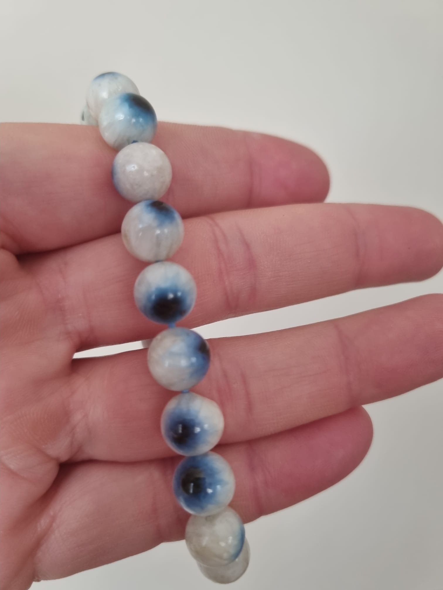 Blue ice glacierite 8mm