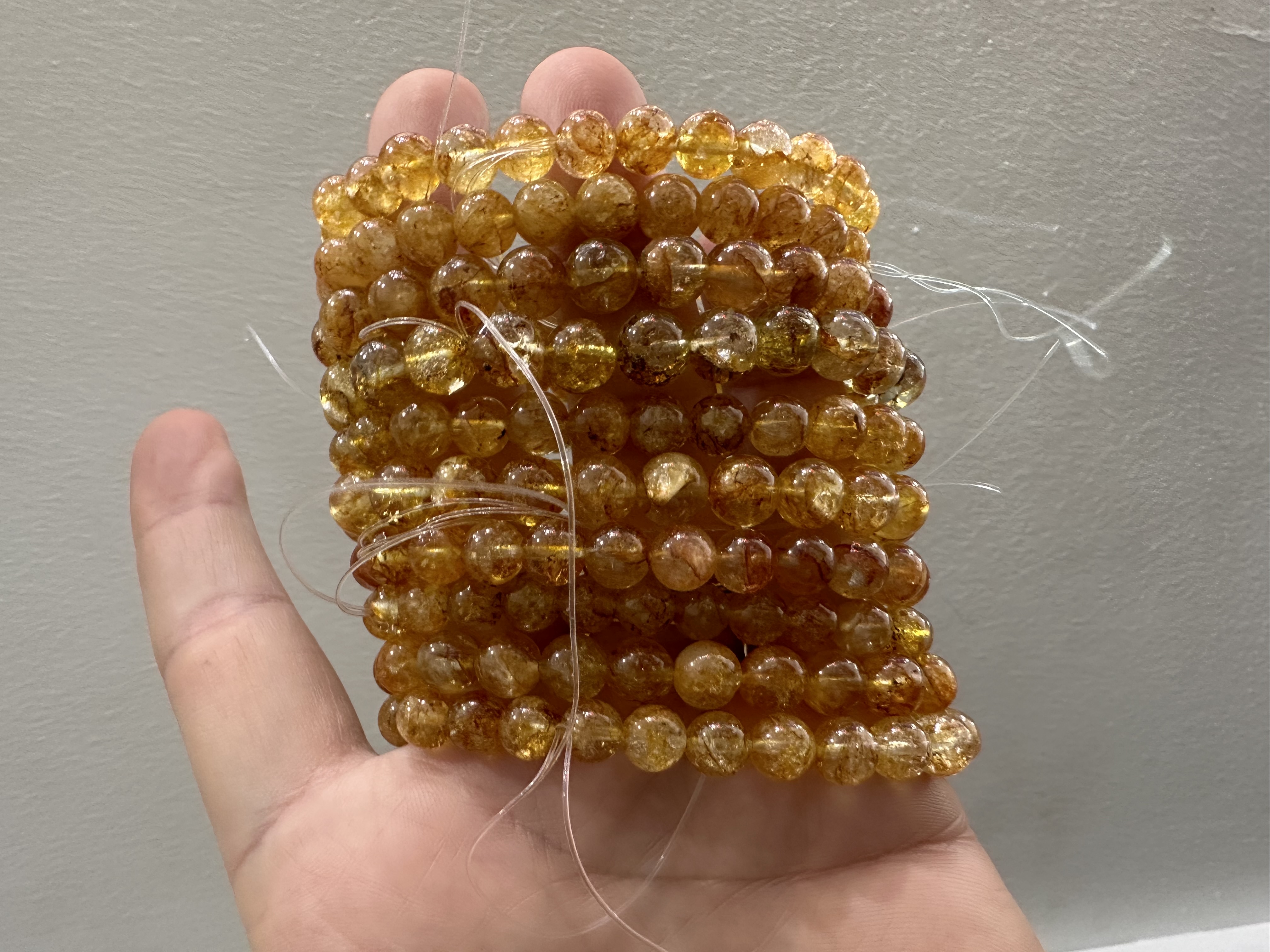 Sarı Topaz Güneşin Kızı 8mm