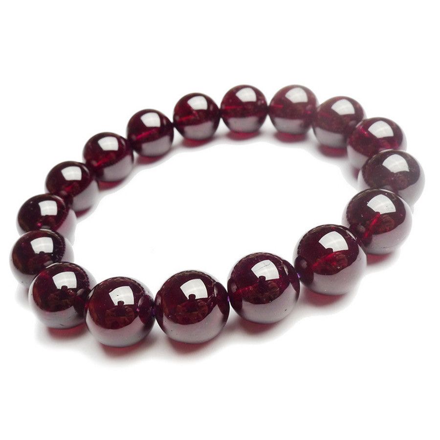 Garnet (Lal) 8mm Doğal Taş Bileklik