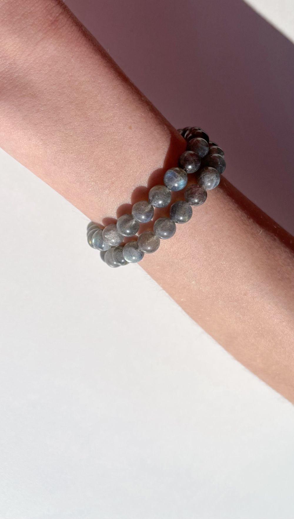 Labradorit Taşı Bileklik – 8 mm