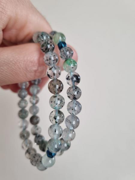 Krizokol 6mm Doğal Taş Bileklik