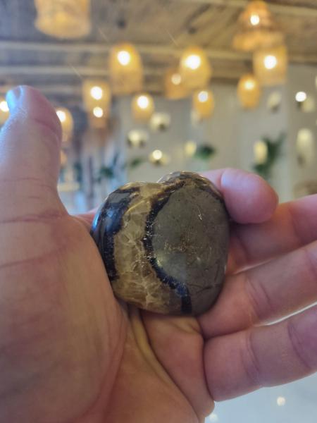 Septeryan 112gr Kalp Form Ham Taş