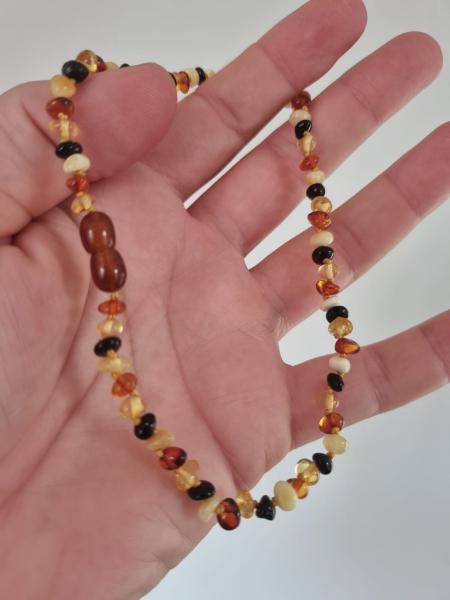 Bebek Kehribar Kolyesi 33cm Baltık