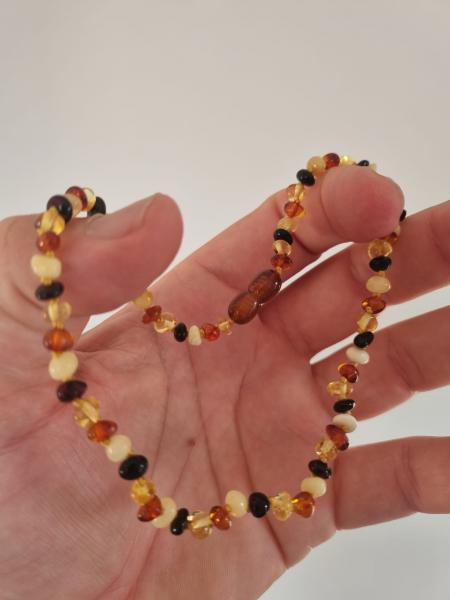 Bebek Kehribar Kolyesi 33cm Baltık