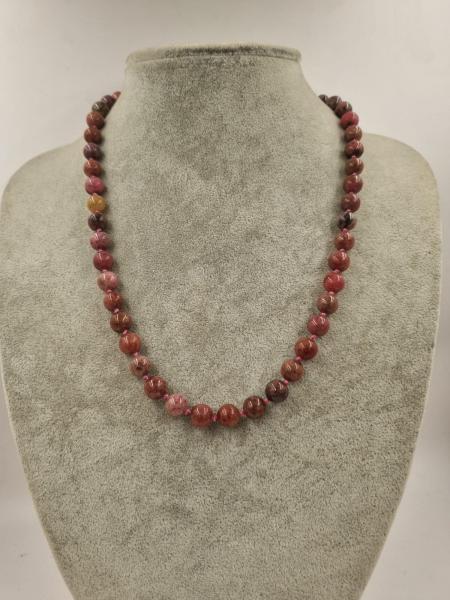 Rodokrosit 8mm/45cm Kolye