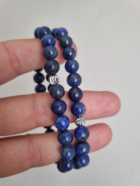 Lapis Lazuli 6mm Doğal Taş Bileklik