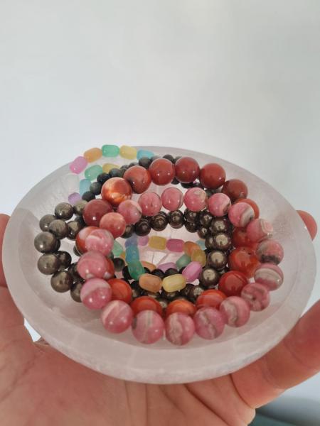 Selenit Oval Kase Handmade Fas