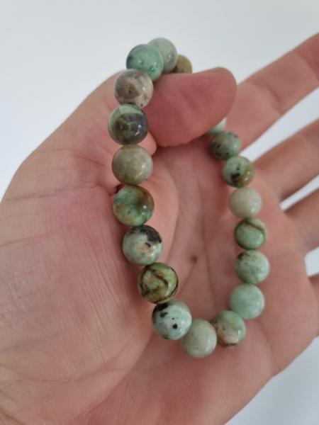 Krizokol 10mm Doğal Taş Bileklik