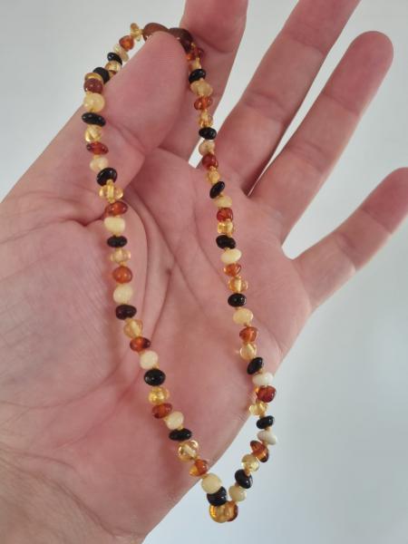 Bebek Kehribar Kolyesi 33cm Baltık