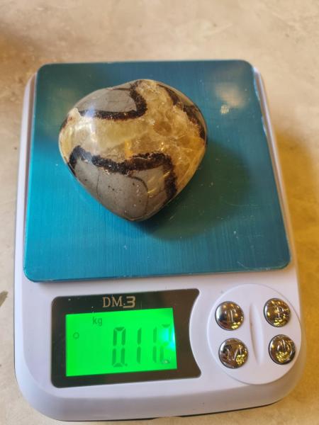 Septeryan 112gr Kalp Form Ham Taş