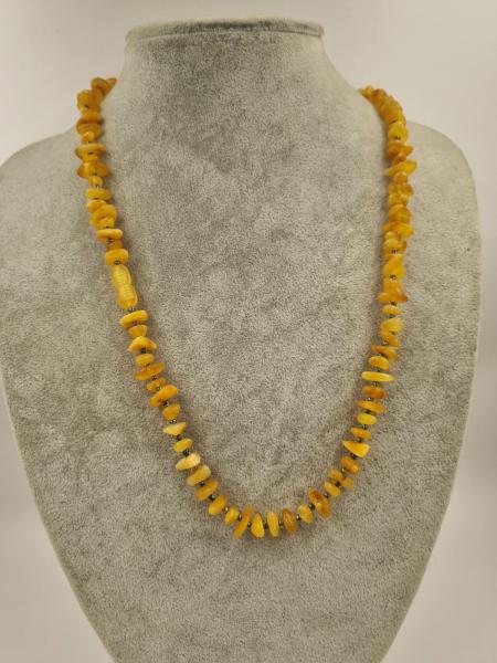 Yetişkin Kehribar 50cm Organik Kolye