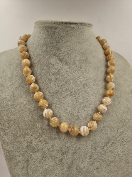 Sedef 10mm/45cm Gümüş