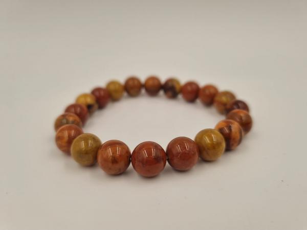 Fire Agate Kök Çakra 10mm Bileklik