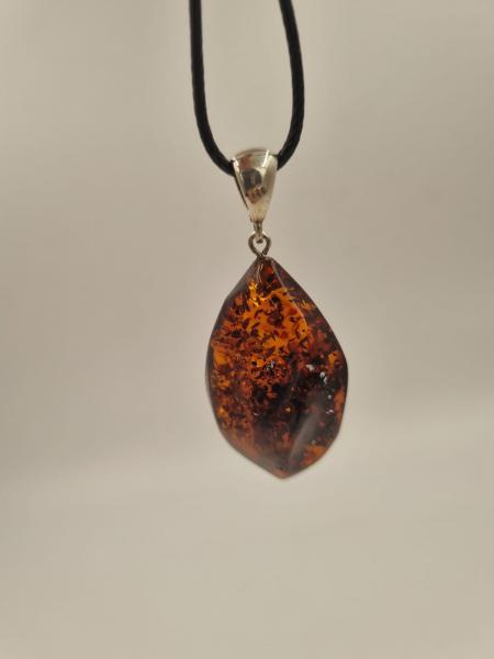 Kehribar Kolye Ateş