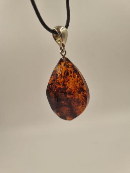 Kehribar Kolye Ateş