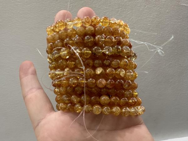 Sarı Topaz Güneşin Kızı 8mm