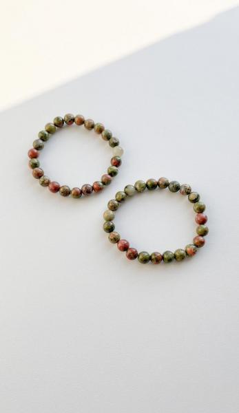Unakit Taşı Bileklik – 8 mm